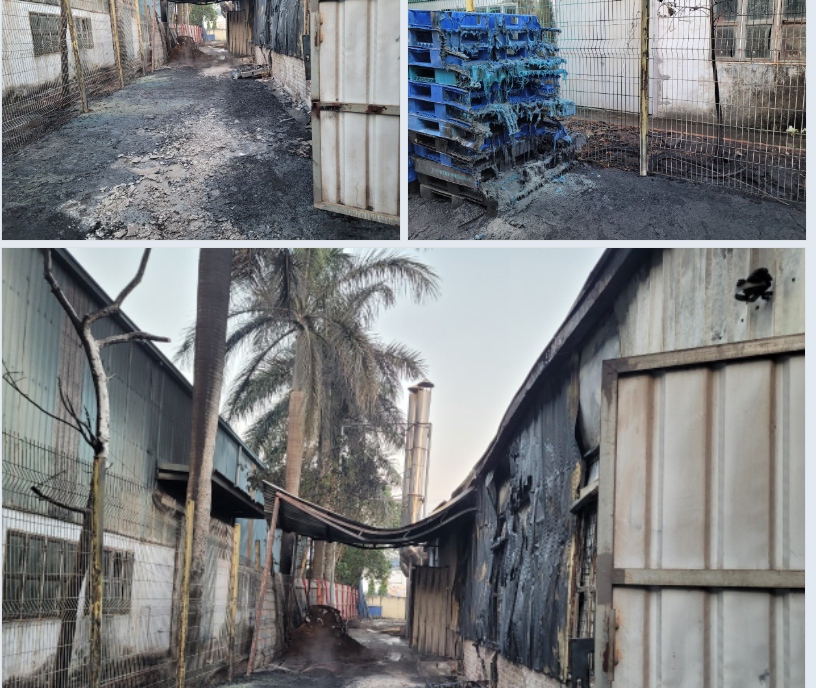 Thông tin về vụ cháy tại Khu công nghiệp Nam cầu Kiền, xã Kiền Bái, huyện Thủy Nguyên